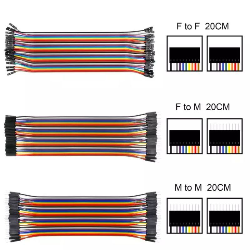 สายจัมเปอร์สำหรับarduino10-20-30cm-ผู้-ผู้-เมีย-เมีย-ผู้-เมีย-ราคาโรงงาน