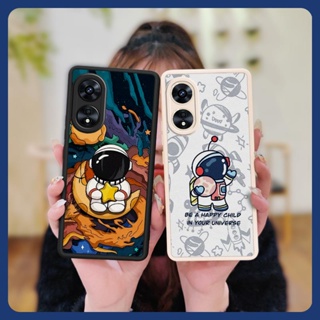 funny couple Phone Case For OPPO A97 5G luxurious texture creative cute Back Cover soft shell Cartoon advanced Anti-knock leather