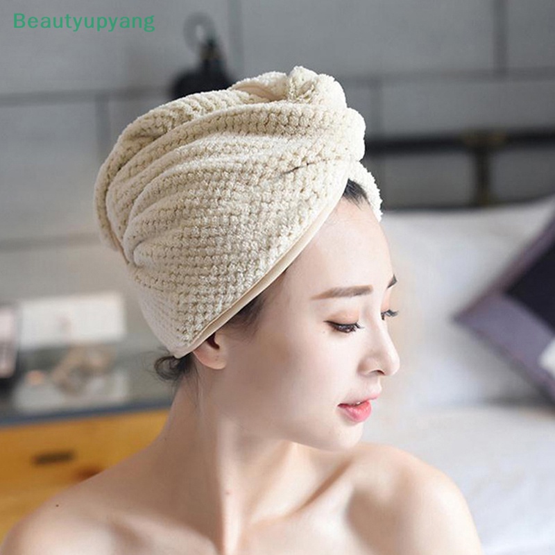 beautyupyang-ผ้าขนหนูไมโครไฟเบอร์-แบบแห้งเร็ว-สําหรับเช็ดผม-ห้องน้ํา