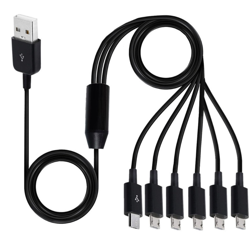 3c-สายชาร์จ-usb-a-2-0-ถึง-6-micro-usb-ซิงค์ข้อมูล-สําหรับโทรศัพท์