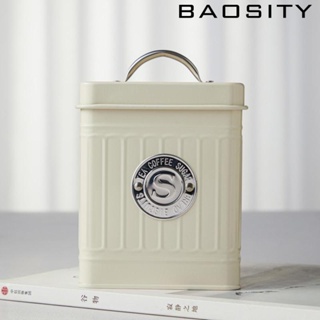 [Baosity] กระป๋อง พร้อมฝาปิด สําหรับตกแต่งห้องครัว คาเฟ่ ฟาร์มเฮาส์ 3 ชิ้น