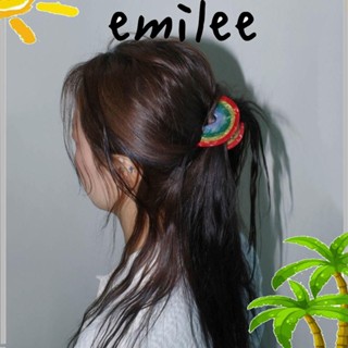 Emilee กิ๊บติดผม สีรุ้ง กรดอะซิติก แฟชั่น สําหรับผู้หญิง