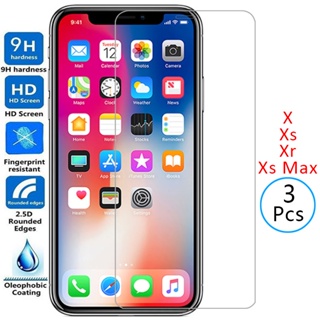 ฟิล์มกระจกนิรภัยกันรอยหน้าจอ สําหรับ iphone x xr xs max xr xs xr xsmax