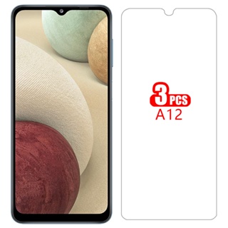 เคสโทรศัพท์มือถือกระจกนิรภัย กันรอยหน้าจอ สําหรับ samsung a12 a 12 12a a12