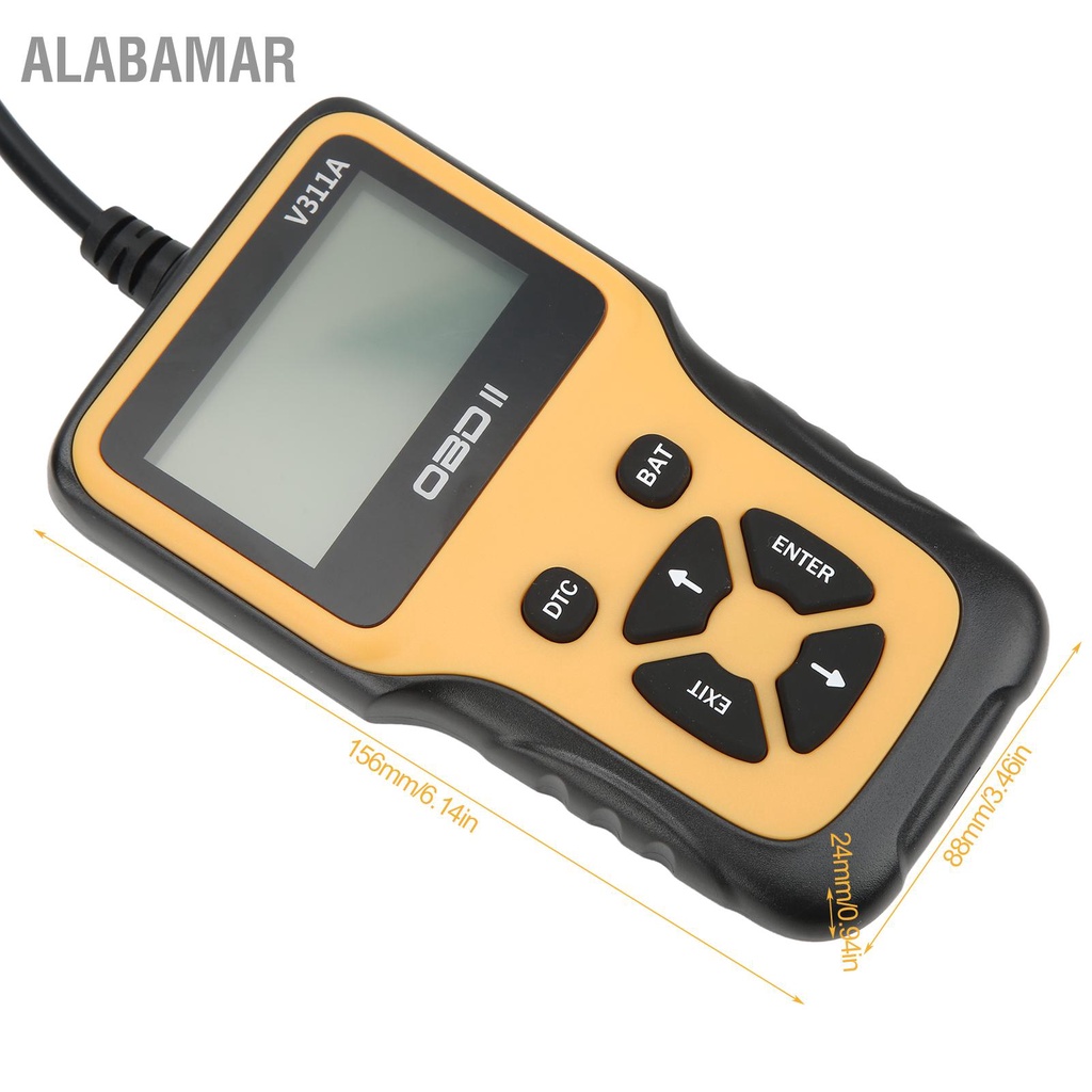 alabamar-obd2-เครื่องสแกนเนอร์เครื่องมือวิเคราะห์มัลติฟังก์ชั่นยานยนต์วิเคราะห์เครื่องยนต์-dc12v-universal