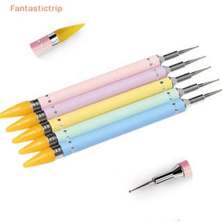 Fantastictrip 5Pcs Replaceable Nail Dotg Wax Pencil
