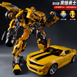 พร้อมส่ง โมเดลหุ่นยนต์นักรบ Optimus Bumblebee Warrior ของเล่นสําหรับเด็ก