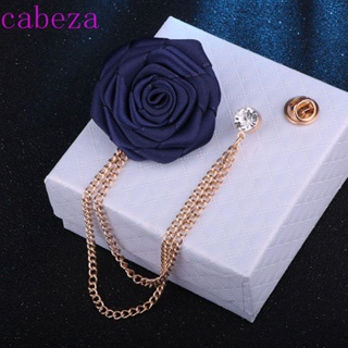 CABEZA Chain Tassel Badge Corsage Lapel Pin Jewelry