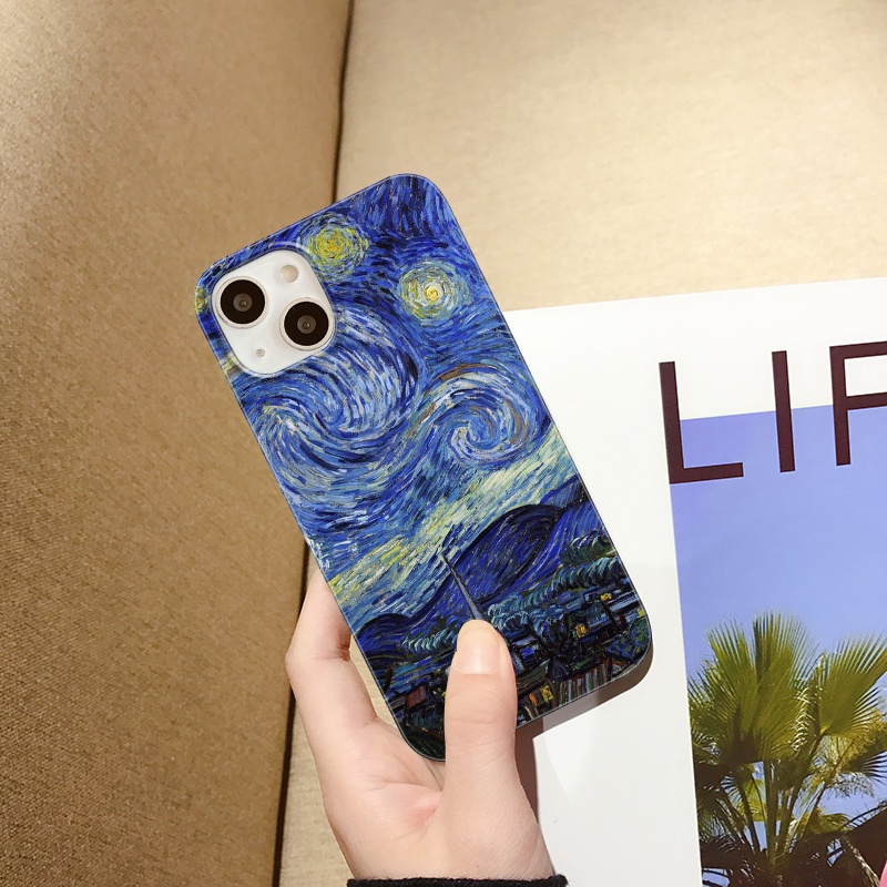 เคสโทรศัพท์มือถือแบบแข็ง-ลายภาพวาด-van-goghs-portrait-5-มีลายด้านข้าง-สําหรับ-iphone-14-13-12-11-pro-max-14plus-qmfl