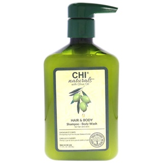ผลิตภัณฑ์ทำความสะอาด CHI Olive Organic Hair and Body Shampoo Body Wash