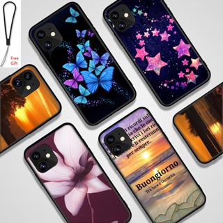 เคสโทรศัพท์มือถือ กันกระแทก พร้อมสายคล้อง สําหรับ ไอโฟน 11 XR XS 5 5S 6 6S 7 8 SE 2020 Plus