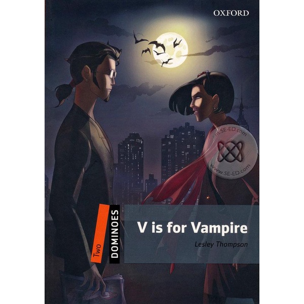 bundanjai-หนังสือ-dominoes-2nd-ed-2-v-is-for-vampire-multi-rom-p