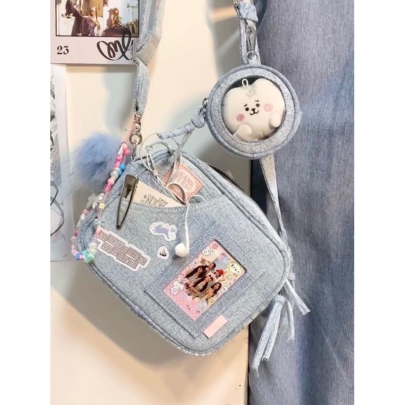 2023-new-niche-design-star-chaser-bag-small-square-bag-denim-pain-bag-high-quality-crossbody-bag-single-shoulder-camera-womens-bag