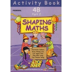 Bundanjai (หนังสือภาษา) Shaping Maths : Activity Book 4B Part 2 (P)