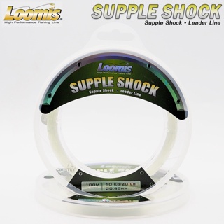 สายช็อคลีด Loomis Supple Shock Leader Line 100M