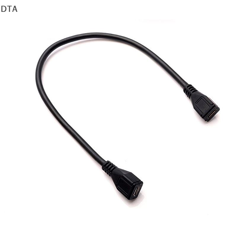 dta-อะแดปเตอร์ขยายสายชาร์จ-micro-usb-ตัวเมีย-เป็นตัวเมีย-dt