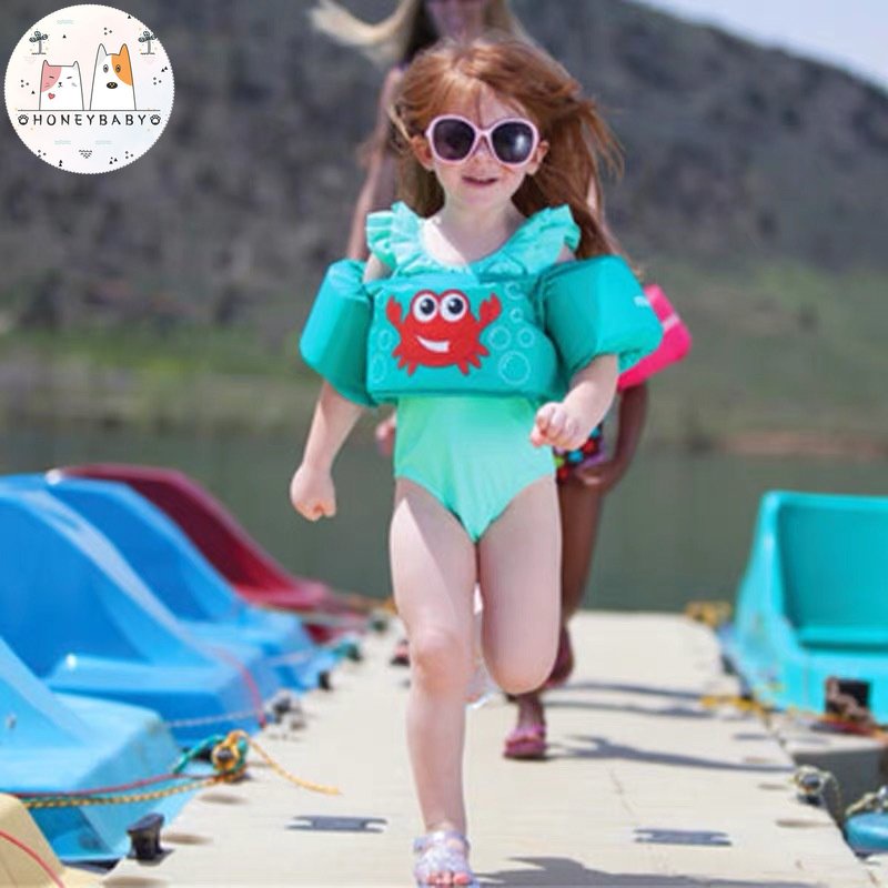 พร้อมส่ง-เสื้อชูชีพเด็ก-ลายน่ารัก-โฟมพยุงตัวว่ายน้ำรุ่นใหม่-ชุดพยุงว่ายน้ำ