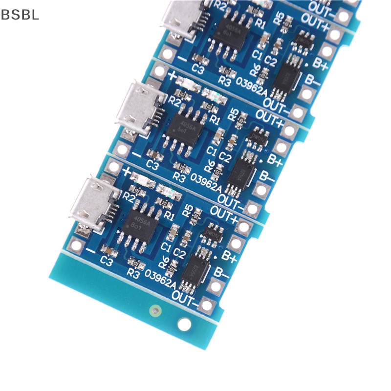 bsbl-บอร์ดโมดูลชาร์จลิเธียม-5v-micro-usb-1a-18650-2-5-10-ชิ้น