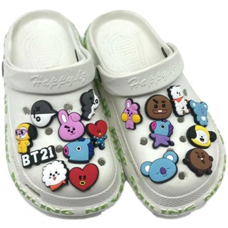 จี้รูป Kpop Bts Jibbitz Crocs Chimmy SHOOKY Jibitz Charm BTS21 Jibits Bt21 น่ารัก เครื่องประดับ สําหรับผู้ชาย