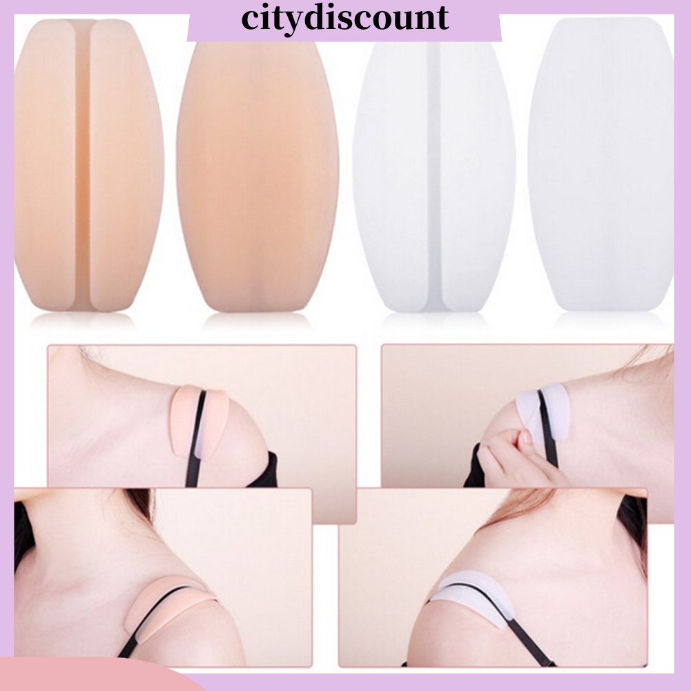 lt-citydiscount-gt-แผ่นซิลิโคนรองสายบราชั้นใน-กันลื่น-สําหรับสตรี-1-คู่