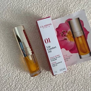 ✅พร้อมส่ง✅แท้ Clarins Lip Comfort Oil 1.4ml สี Honey