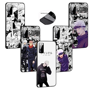 เคสโทรศัพท์มือถือแบบนิ่ม ลายอะนิเมะ Jujutsu Kaisen Gojo Satoru LFW22 สําหรับ Samsung Galaxy A02s A03S A13 A33 A53 A73 S23 Plus Ultra Lite