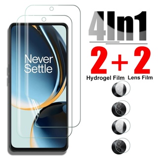 4to1 ฟิล์มไฮโดรเจลนิ่ม กันรอยหน้าจอ ทรงโค้ง 999D สําหรับ OnePlus Nord CE3 Lite CE 3 Light 3Lite 5G One Plus N30 oppo k11x
