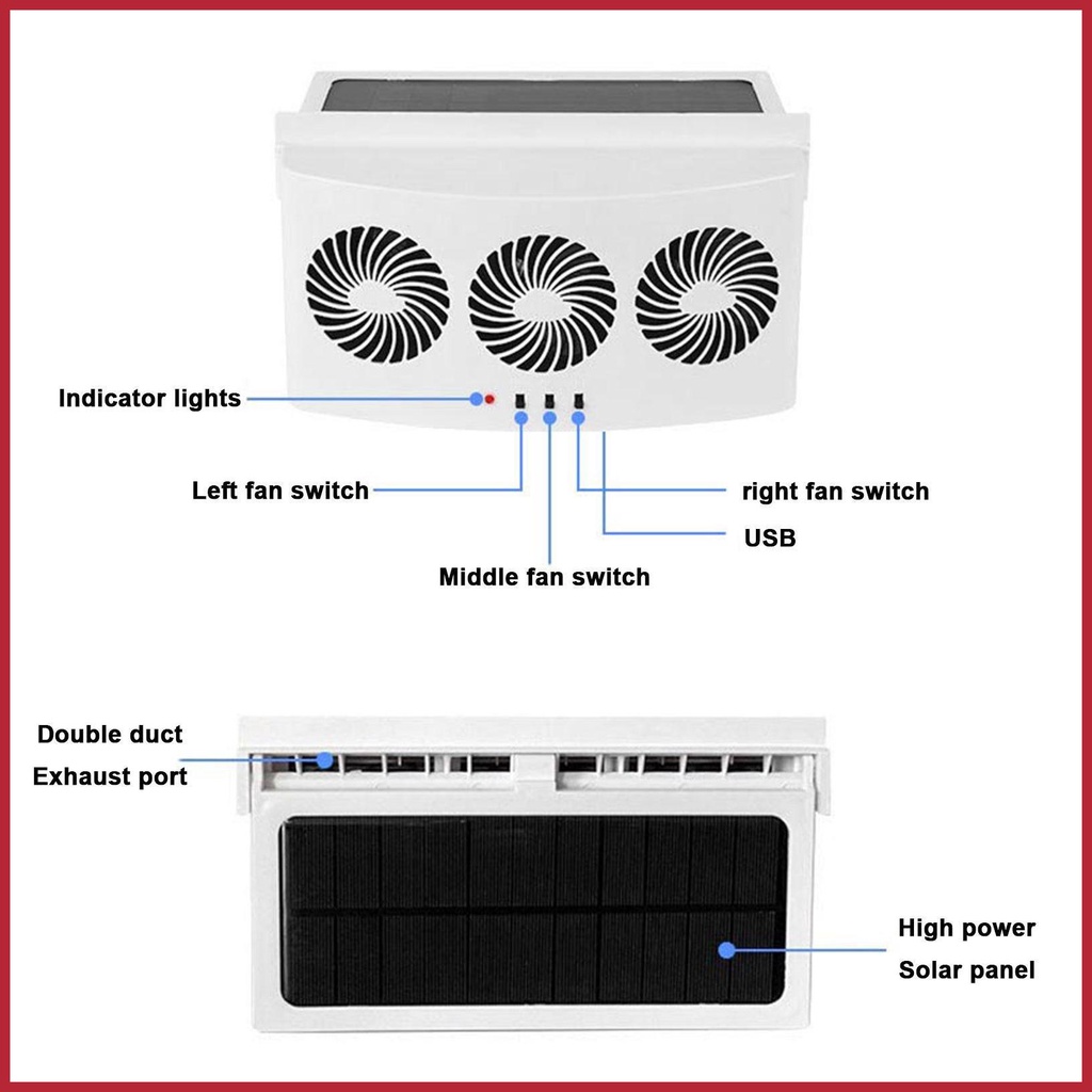 bhsydth-พัดลมระบายความร้อน-3-คูลเลอร์-พลังงานแสงอาทิตย์-ประหยัดพลังงาน-สําหรับติดหน้าต่างรถยนต์