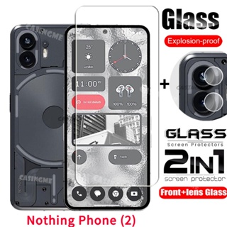 ฟิล์มกระจกนิรภัยกันรอยหน้าจอ (2) สําหรับ Nothing Phone 2 Phone2 Phone1 (1) 2023 4G 5G 2023 2023