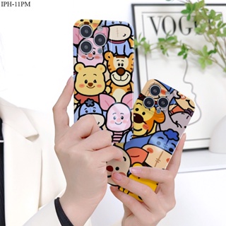 Compatible With iphone 11 8 7 X XS XR Max SE Pro Plus + 2022 2020 เคสไอโฟน สำหรับ Case Pooh Bear เคส เคสโทรศัพท์ เคสมือถือ Shockproof Cases