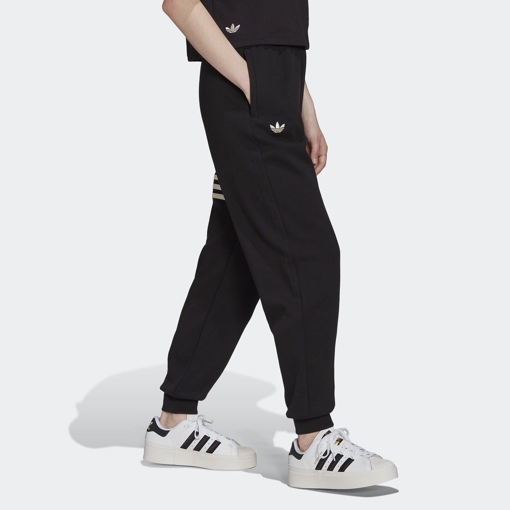 adidas-ไลฟ์สไตล์-กางเกงจ็อกเกอร์-adicolor-neuclassics-ผู้หญิง-สีดำ-hm1765