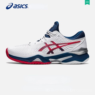 Asics court FF 2 รองเท้าเทนนิส ระบายอากาศ สําหรับผู้ชาย 1041a083-102