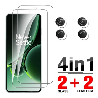 4in1 ฟิล์มกระจกนิรภัยกันรอยหน้าจอ ป้องกันกล้อง สําหรับ OnePlus Nord 3 One Plus Nord3 5G