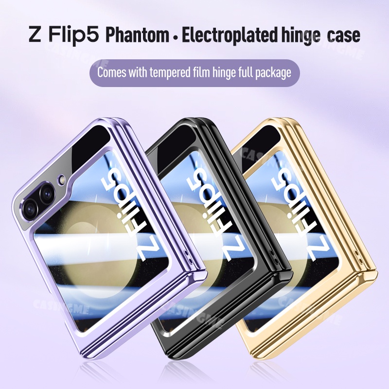 เคสโทรศัพท์มือถือแข็ง-บาง-กันกระแทก-ปิดด้านหลัง-สําหรับ-samsung-z-flip5-2023-360-zflip5-zflip-z-flip-5-z-flip5-zflip5-5g