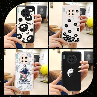 Silica gel simple Phone Case For Huawei Mate 30 Pro/Mate30E Pro protective Cartoon Dirt-resistant youth Back Cover