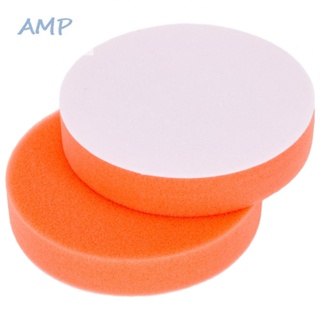 ⚡NEW 8⚡Polishing Pad Cleaning Tools Orange Polishing Reusable Waxing Pads 125mm 5inch