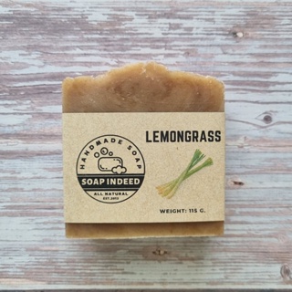 Lemongrass Natural Handmade Soap สบู่ธรรมชาติกลิ่นตะไคร้บ้าน