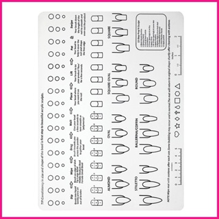 แผ่นปูโต๊ะ สําหรับฝึกทาสีเล็บ DIY