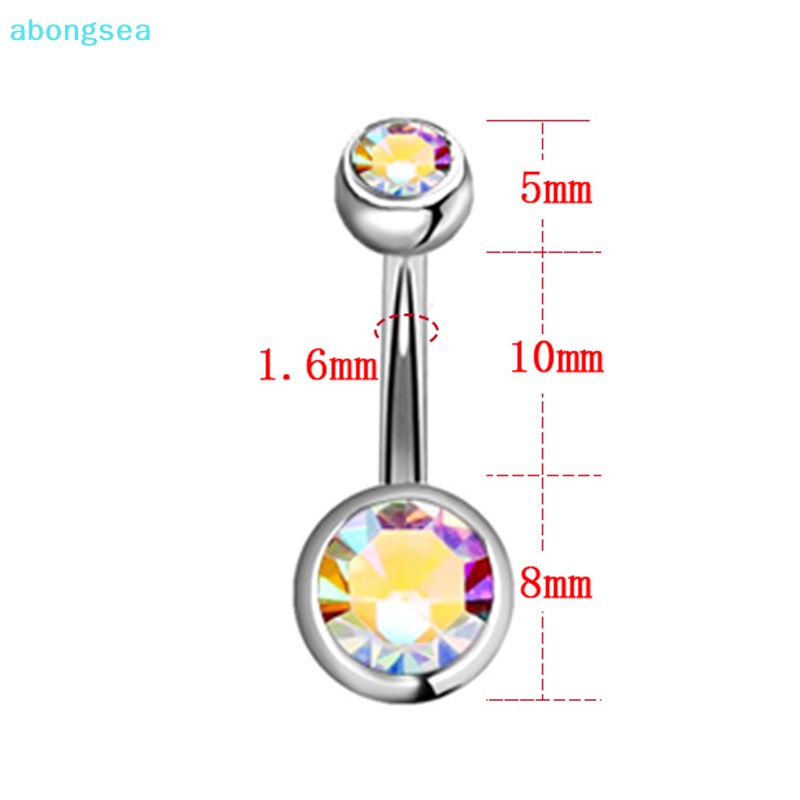 abongsea-จิวสะดือ-คริสตัล-พลอยเทียม-เครื่องประดับร่างกาย-1-ชุด