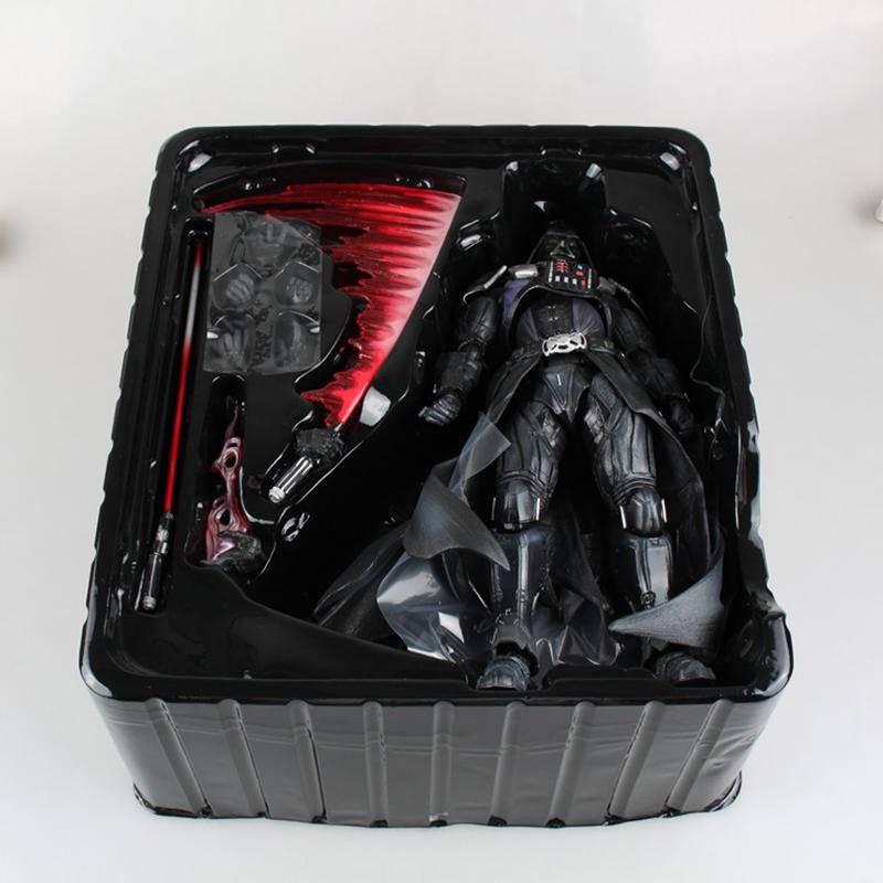 โมเดลฟิกเกอร์-marvel-play-arts-kai-star-wars-boba-fett-darth-vader-stormtrooper-maul-ขยับได้-ของเล่นสําหรับเด็ก