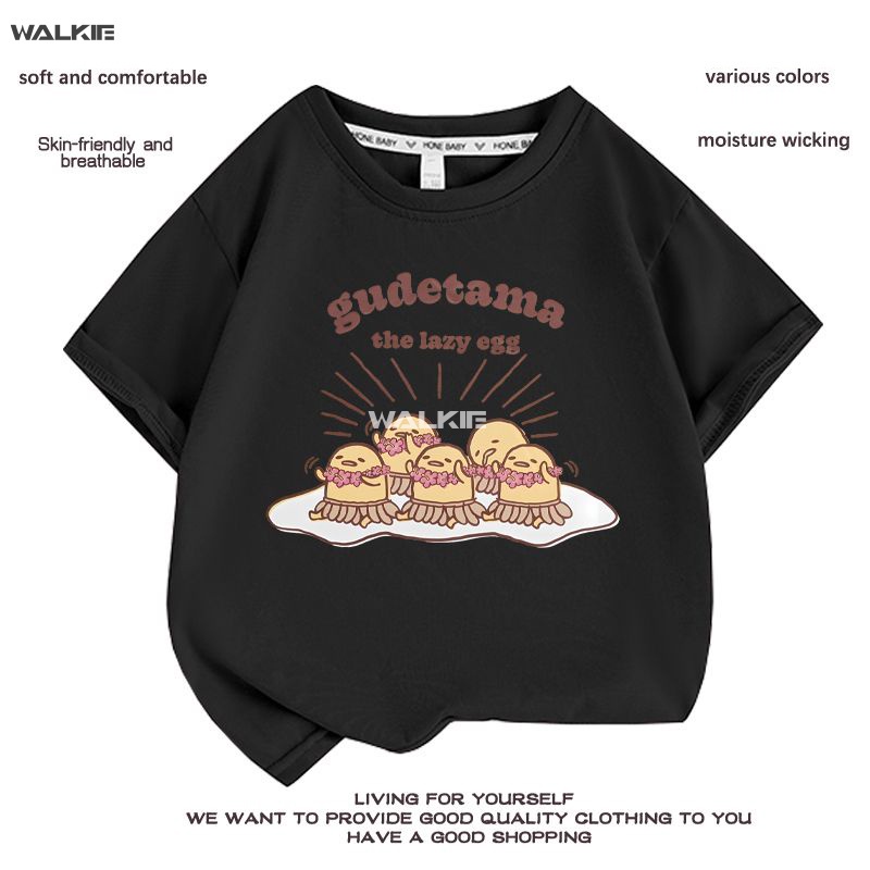 walkie-เสื้อยืดแขนสั้น-พิมพ์ลายการ์ตูนอนิเมะ-sanrios-kawaii-pom-pom-purin-น่ารัก-ทรงหลวม-เหมาะกับของขวัญวันเกิด-แฟชั่นฤด