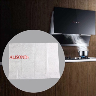 Alisond1 อุปกรณ์ครัว ทําอาหาร ทําความสะอาด มลพิษ กรอง ตาข่าย จาระบี กรอง ช่วง ฮูด กรองน้ํามัน ฟิล์มกรอง