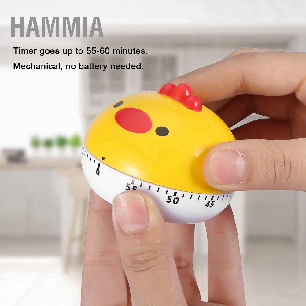 hammia-เครื่องจับเวลาทำอาหารเชิงกลด้วยตนเองเคาน์เตอร์รูปร่างสัตว์สำหรับเครื่องมือจับเวลาครัว