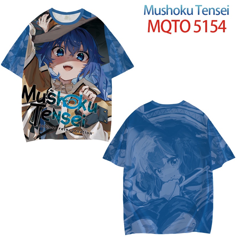 roxy-เสื้อยืดแขนสั้น-พิมพ์ลายการ์ตูนอนิเมะ-fash-mushoku-tensei-jobless-reincarnation-แฟชั่นสําหรับผู้ชาย-และผู้หญิง