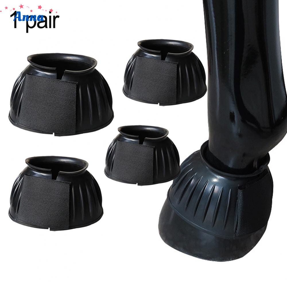 anna-2pcs-rubber-horse-rubber-bell-boot-horse-hoof-boot-protection-training-equipment