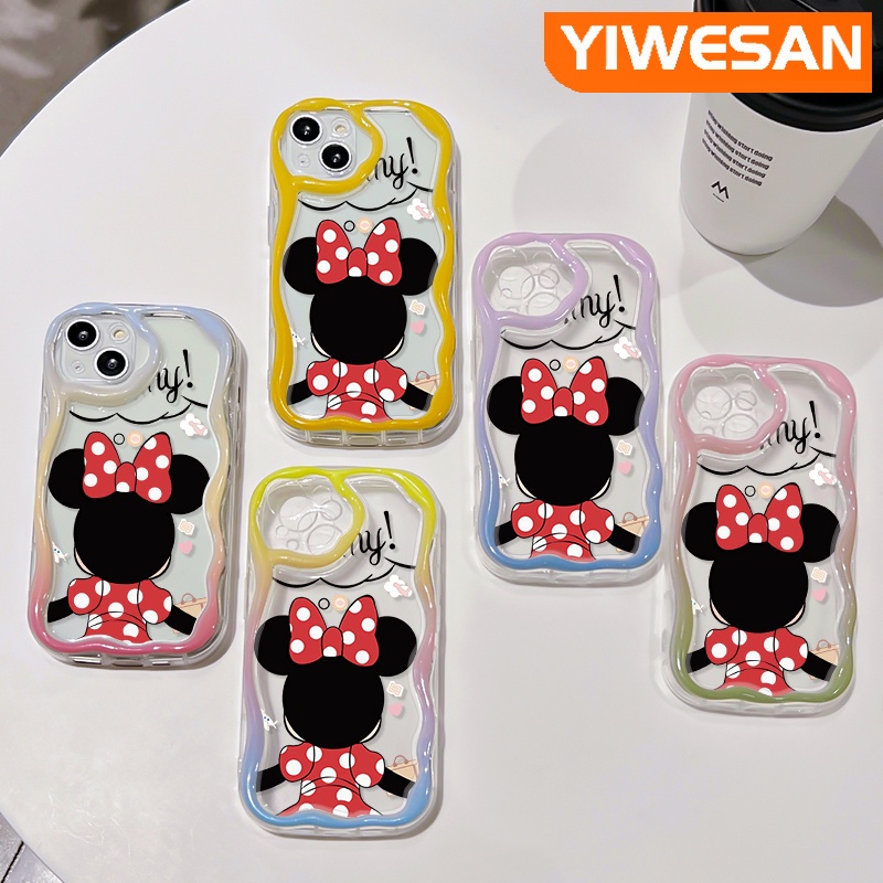 เคสโทรศัพท์มือถือ-ซิลิกาใส-กันกระแทก-ลายมินนี่เมาส์น่ารัก-สําหรับ-samsung-galaxy-a22-4g-a22-5g-m22-a21s-a23-a24