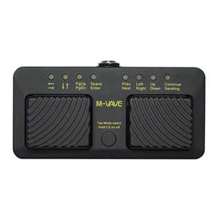 New Arrival~Silent Foot Pedal Page Turner for Outdoor Performances Wireless and Rechargeable