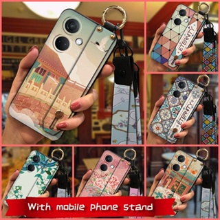 Wristband Fashion Design Phone Case For OPPO K11/OnePlus Nord CE3/1+Nord CE3 Soft case Silicone Back Cover Anti-knock