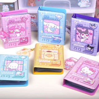 ใหม่ อัลบั้มรูปภาพ การ์ตูนอนิเมะ Kawaii Sanrio Hello Kitty Kuromi Cinnamoroll My Melody Girl ของขวัญ สําหรับสะสม ขายส่ง