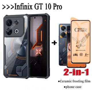 2in1 เคสโทรศัพท์มือถือ อะคริลิค สําหรับ infinix GT 10 Pro GT10 Pro Note30 4G Note 30i 30 Pro